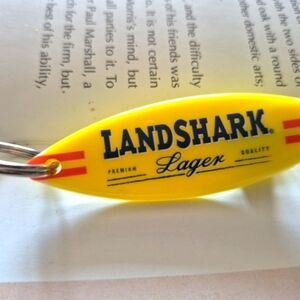 Landshark Lager Surfboard  Keychain